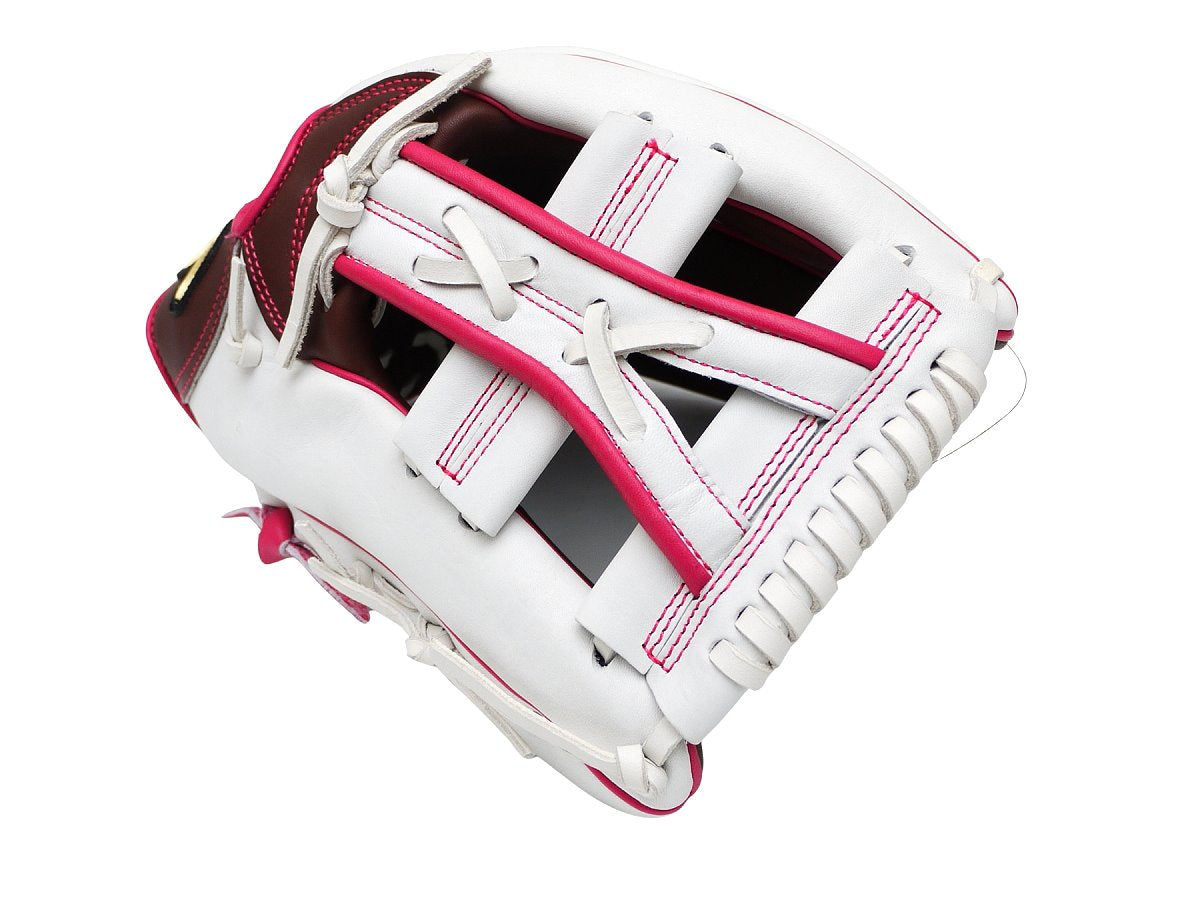 HATAKEYAMA Special Order 12 inch Infielder Glove - White/Brown