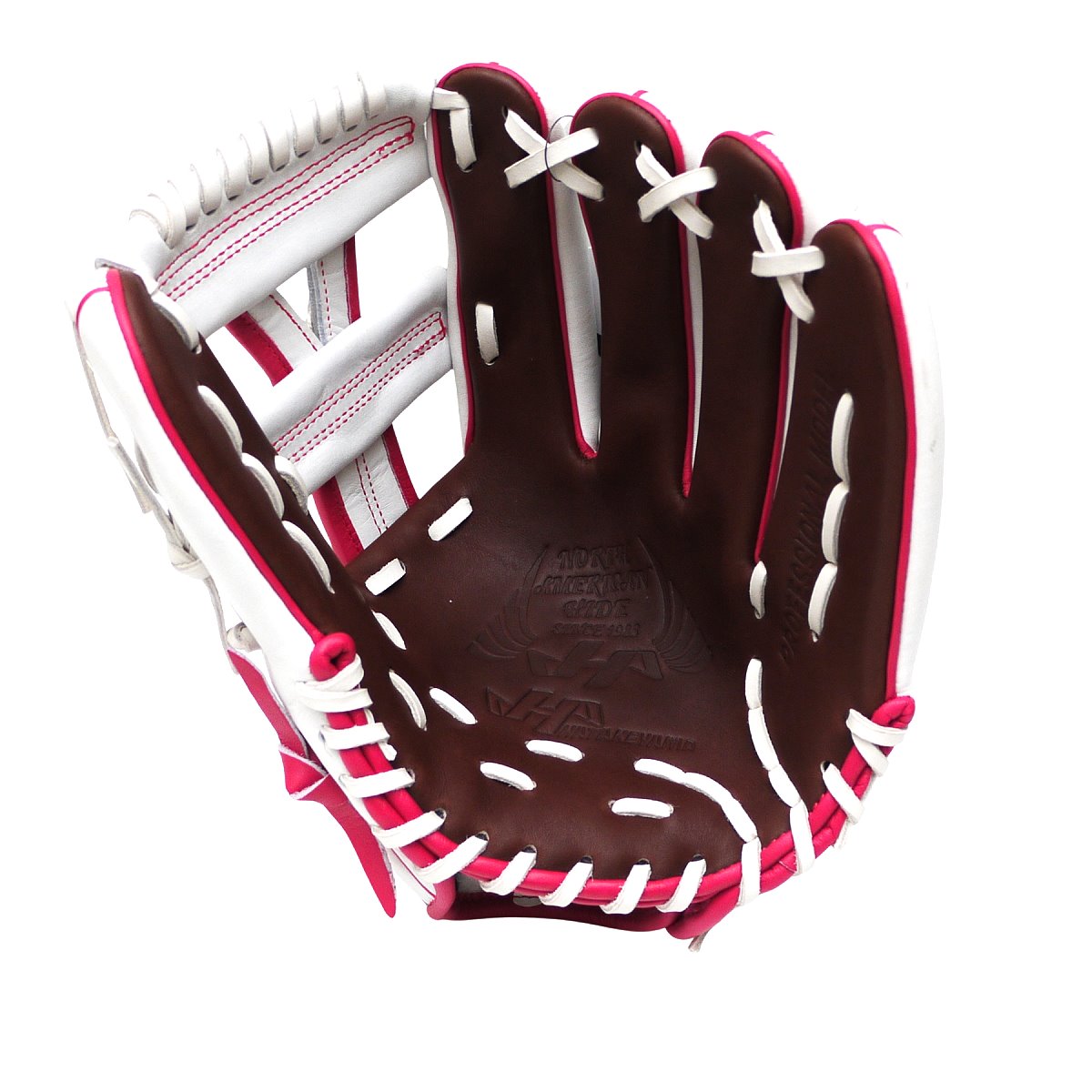HATAKEYAMA Special Order 12 inch Infielder Glove - White/Brown