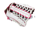 HATAKEYAMA Special Order 12.75 inch Outfielder Glove - White/Brown