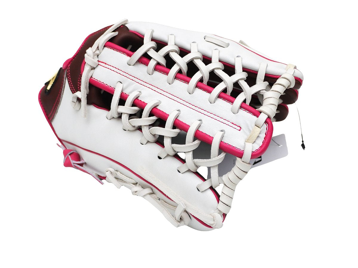 HATAKEYAMA Special Order 12.75 inch Outfielder Glove - White/Brown