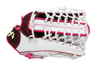 HATAKEYAMA Special Order 12.75 inch Outfielder Glove - White/Brown