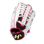 HATAKEYAMA Special Order 12.75 inch Outfielder Glove - White/Brown