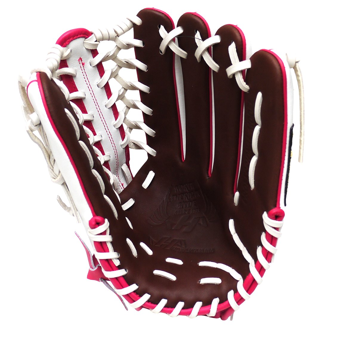 HATAKEYAMA Special Order 12.75 inch Outfielder Glove - White/Brown