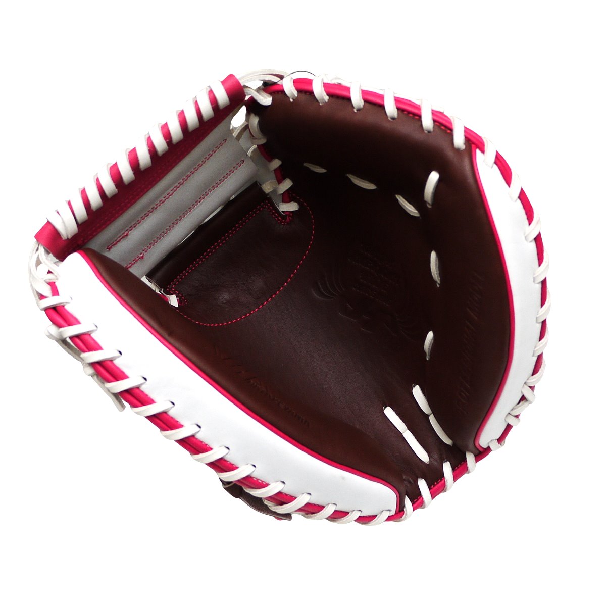 HATAKEYAMA Special Order 33.5 inch Viper Catcher Mitt - White/Brown