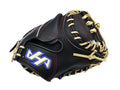HATAKEYAMA Pro Open Back 33 inch Catcher Mitt - Black/Beige #1