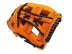 HATAKEYAMA Classic Series 12 inch Infielder Glove - Orange