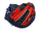 HATAKEYAMA Kin Series Fushimi Torai Model 33 inch Catcher Mitt - Red/Navy #3