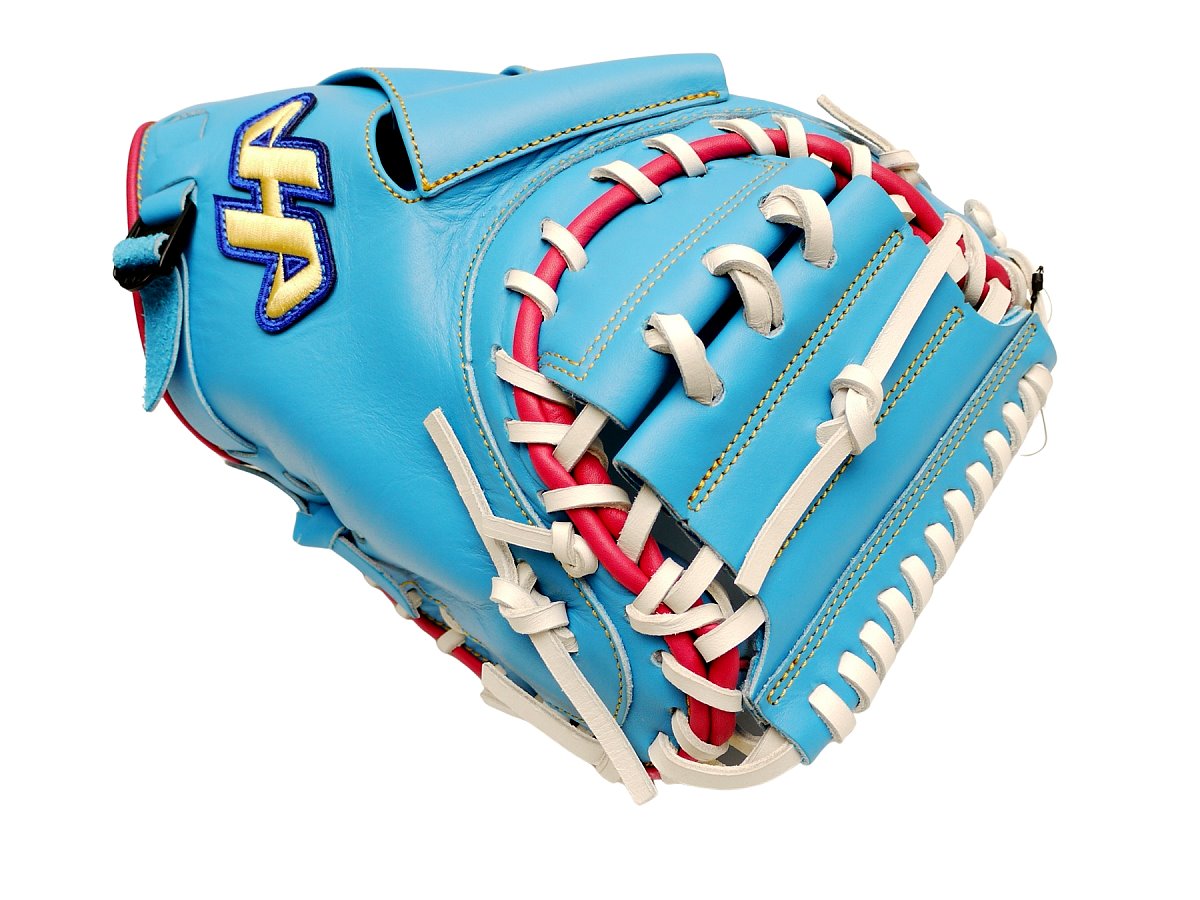 HATAKEYAMA Pro 33.5 inch Viper Catcher Mitt - Skyblue #2