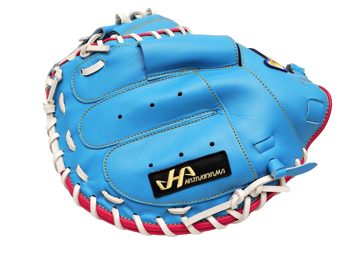 HATAKEYAMA Pro 33.5 inch Viper Catcher Mitt - Skyblue #5