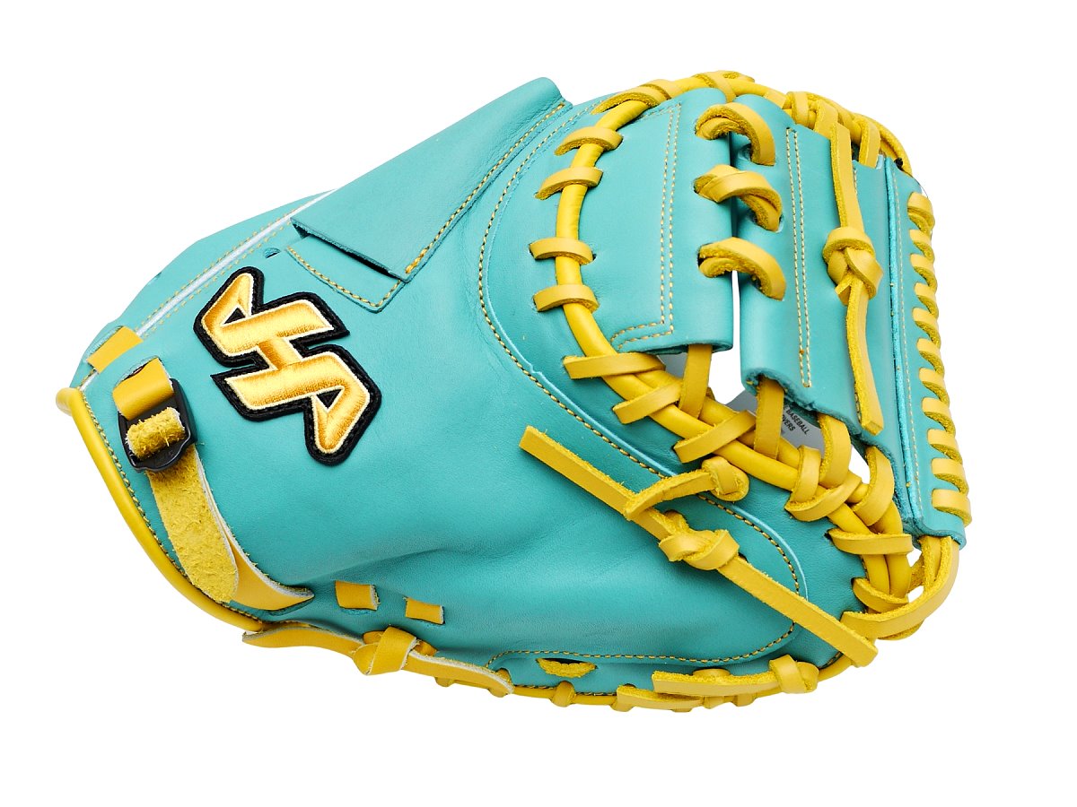 HATAKEYAMA Pro 33.5 inch Catcher Mitt - Apple Green #4