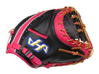 HATAKEYAMA Pro 33.5 inch Catcher Mitt - Black/Pink #1