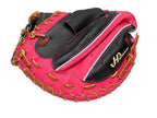 HATAKEYAMA Pro 33.5 inch Catcher Mitt - Black/Pink #5