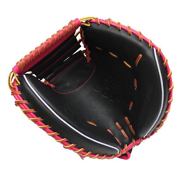 HATAKEYAMA Pro 33.5 inch Catcher Mitt - Black/Pink #7