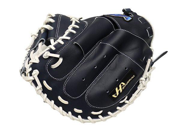 HATAKEYAMA Pro 33.5 inch Viper Catcher Mitt - Navy #3
