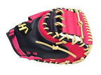 HATAKEYAMA Pro 34 inch Fast Pitch Catcher Mitt - Navy/Pink #4