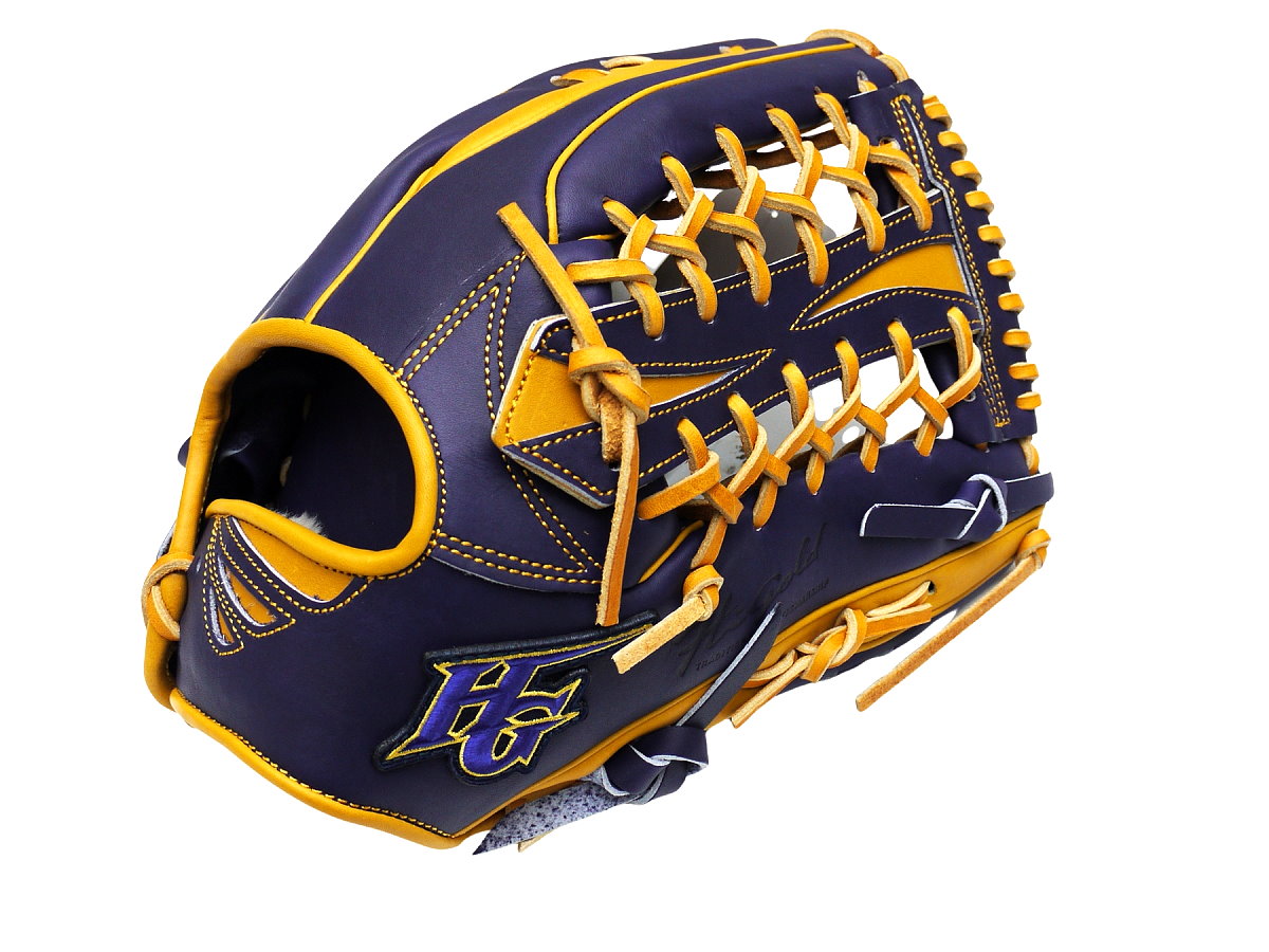 HI-GOLD Japan Makoto Kiwame Series 12.75 inch Outfielder Glove - Navy