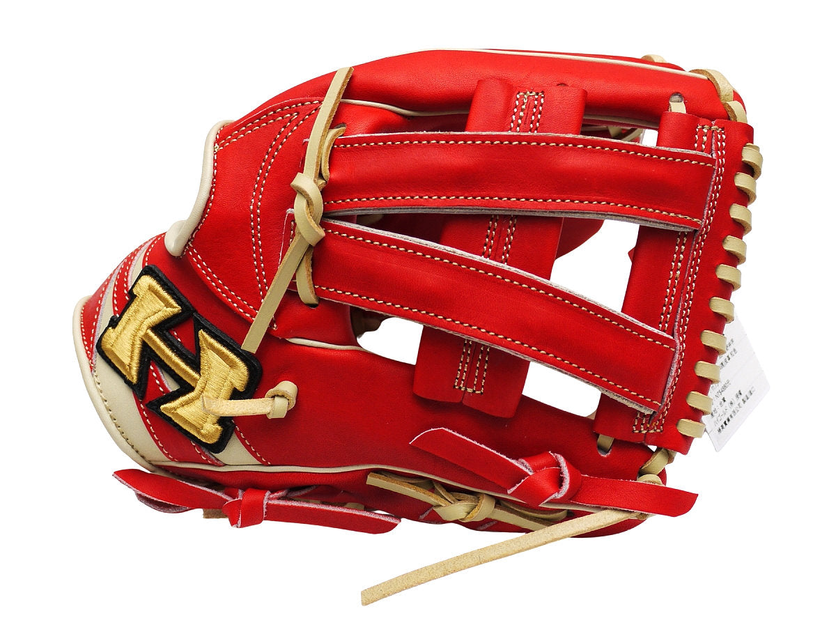 HI-GOLD Kokoro Kiwame Series 11.75" Infielder Glove - Flame Red