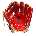 HI-GOLD Kokoro Kiwame Series 11.75" Infielder Glove - Flame Red