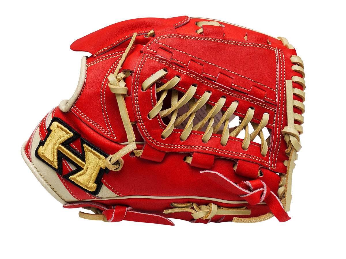 HI-GOLD Kokoro Kiwame Series 11.75" Pitcher Glove - Flame Red