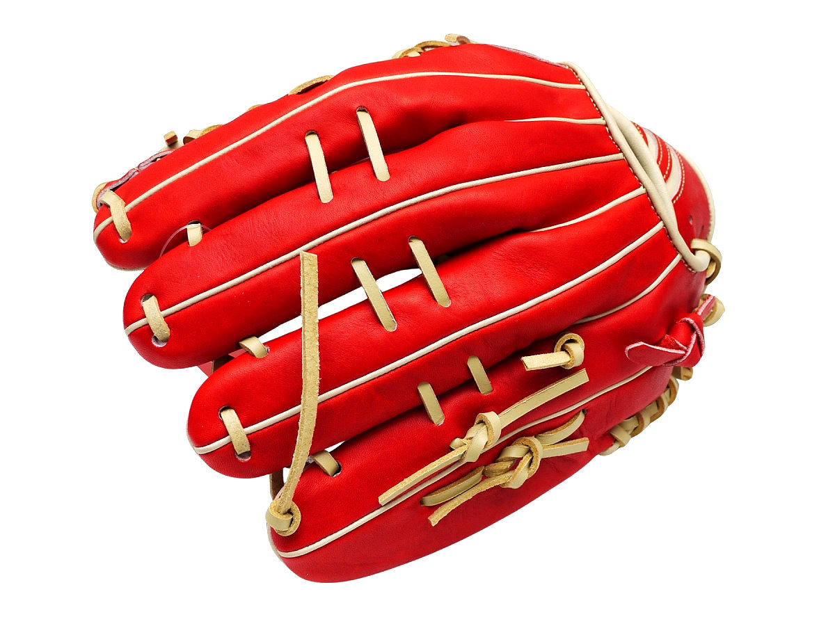 HI-GOLD Kokoro Kiwame Series 12.75" Outfielder Glove - Flame Red