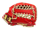 HI-GOLD Kokoro Kiwame Series 12.75" Outfielder Glove - Flame Red
