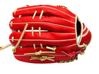 HI-GOLD Kokoro Kiwame Series 12.75" Outfielder Glove - Flame Red