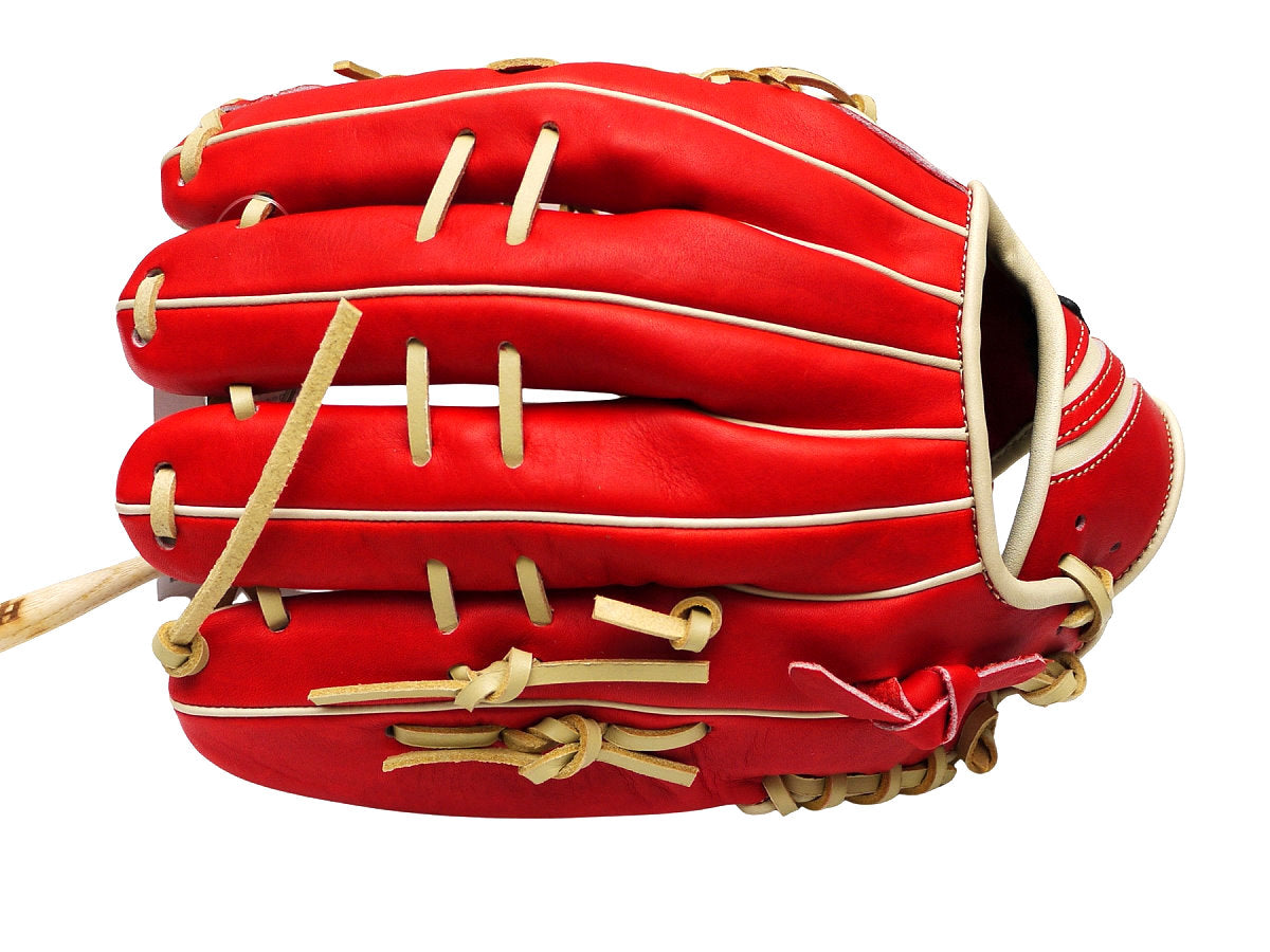 HI-GOLD Kokoro Kiwame Series 12.75" Outfielder Glove - Flame Red