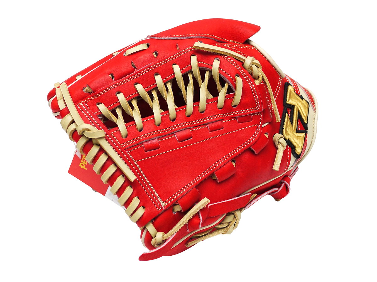 HI-GOLD Kokoro Kiwame Series 11.75" LHT Pitcher Glove - Flame Red