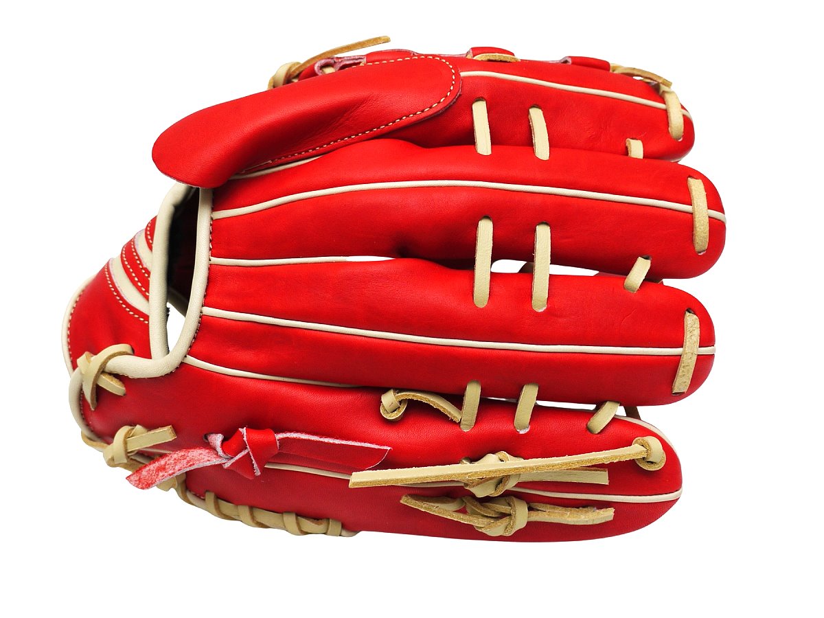 HI-GOLD Kokoro Kiwame Series 11.75" LHT Pitcher Glove - Flame Red