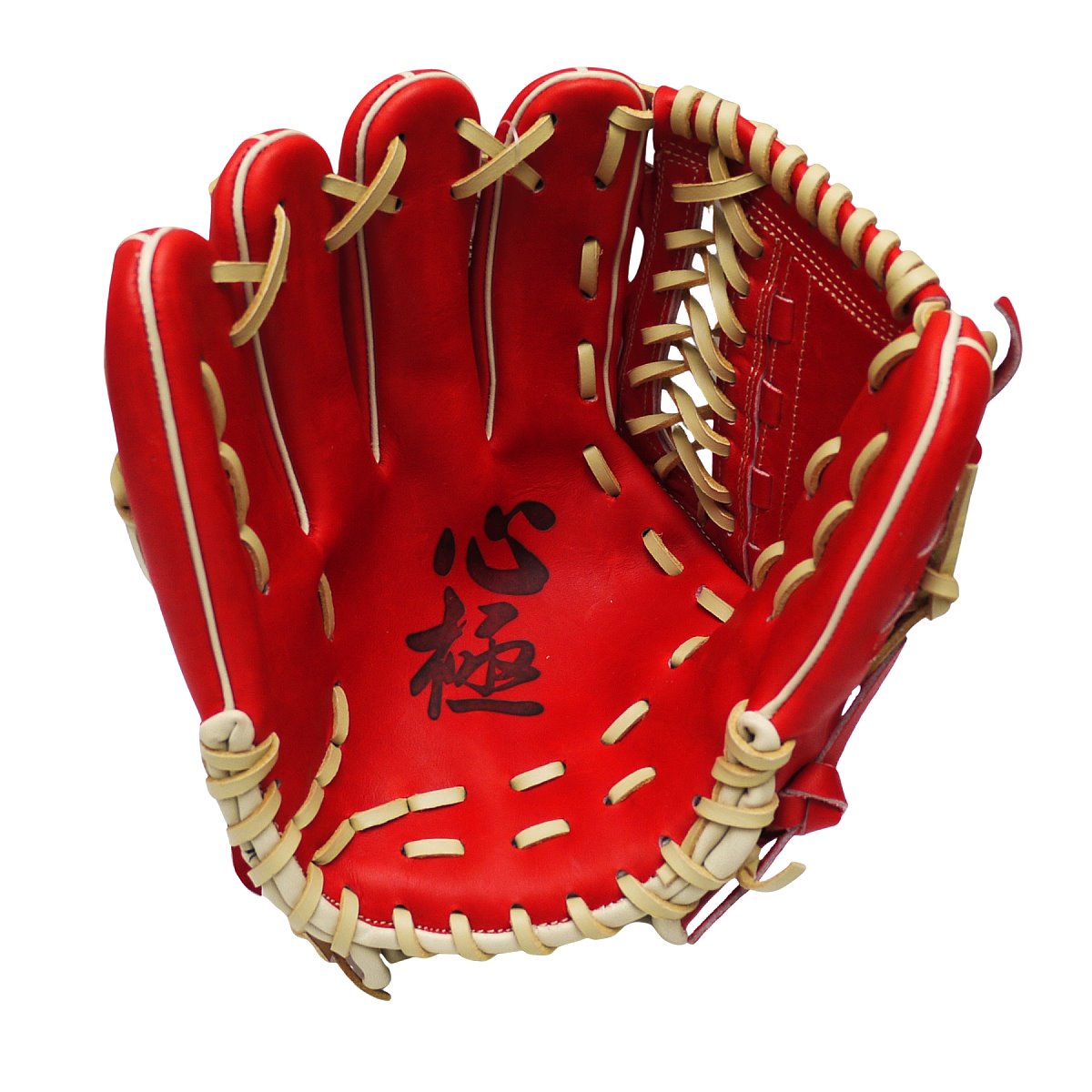 HI-GOLD Kokoro Kiwame Series 11.75" LHT Pitcher Glove - Flame Red