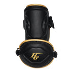 HI-GOLD Premium Batting Elbow Guard - Black/Gold #3