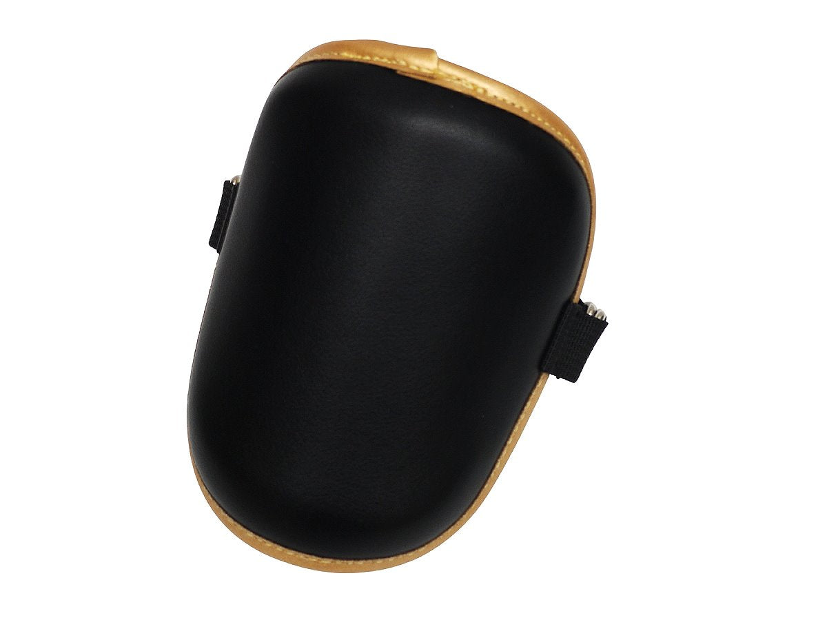 HI-GOLD Premium Batting Shin Guard - Black/Gold | Extended Design | Removable Ankle Pad #4