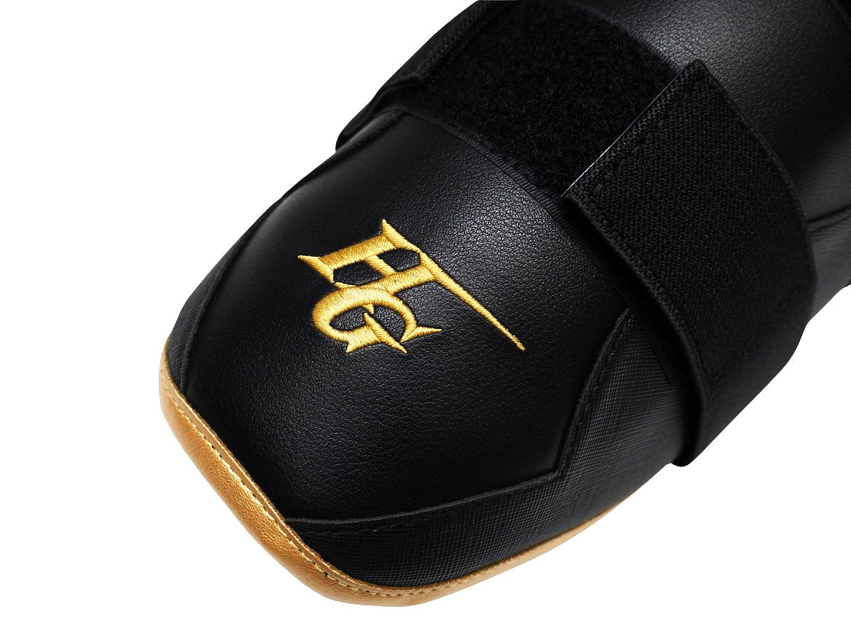 HI-GOLD Premium Light Batting Elbow Guard - Black/Gold #3