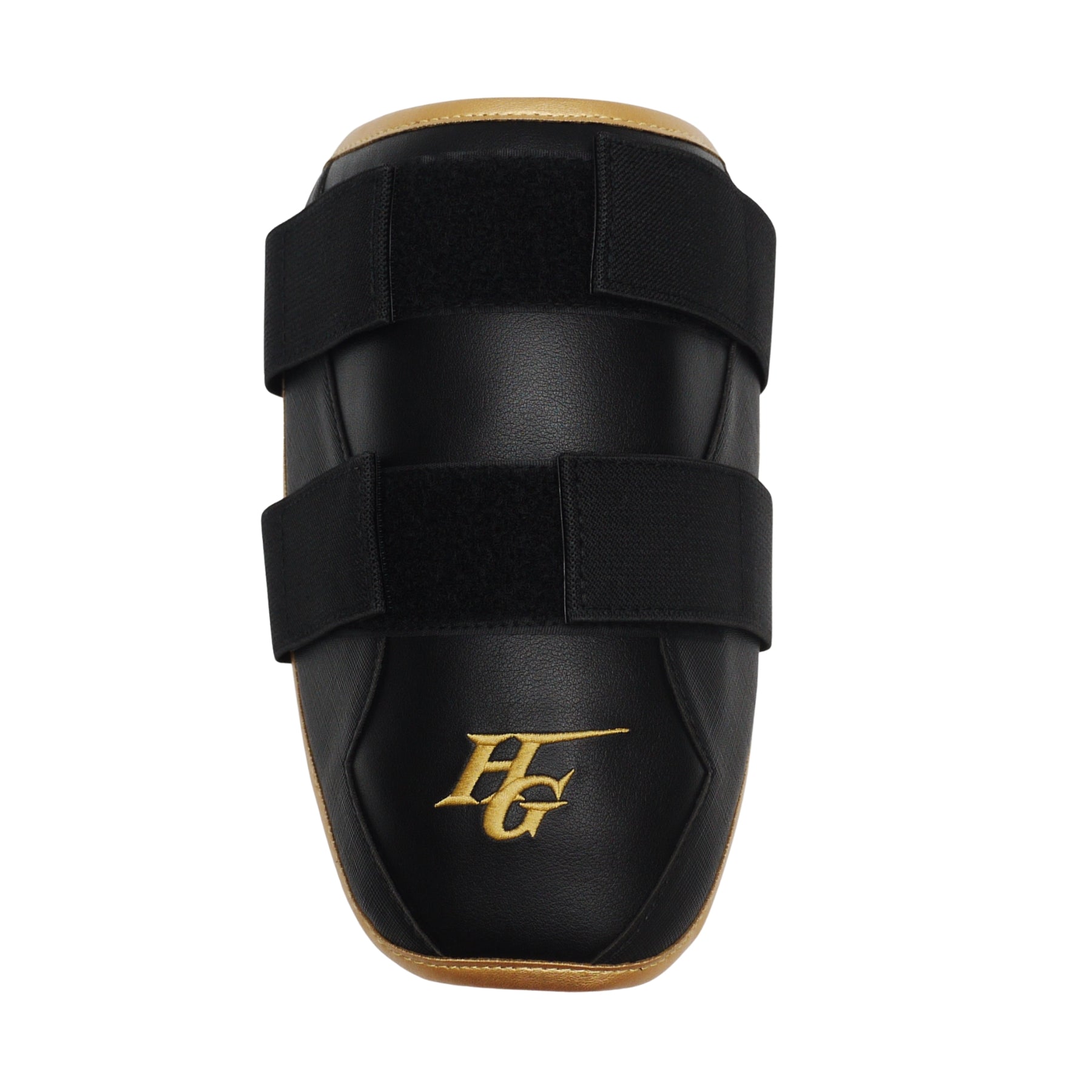 HI-GOLD Premium Light Batting Elbow Guard - Black/Gold #2