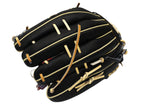HI-GOLD Pro Japan Steerhide 12.75 inch Outfielder Glove - Black/Camel