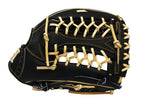 HI-GOLD Pro Japan Steerhide 12.75 inch Outfielder Glove - Black/Camel