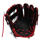 HI-GOLD Pro Model Japan Steerhide 11.5 inch Infielder Glove - Black/Red