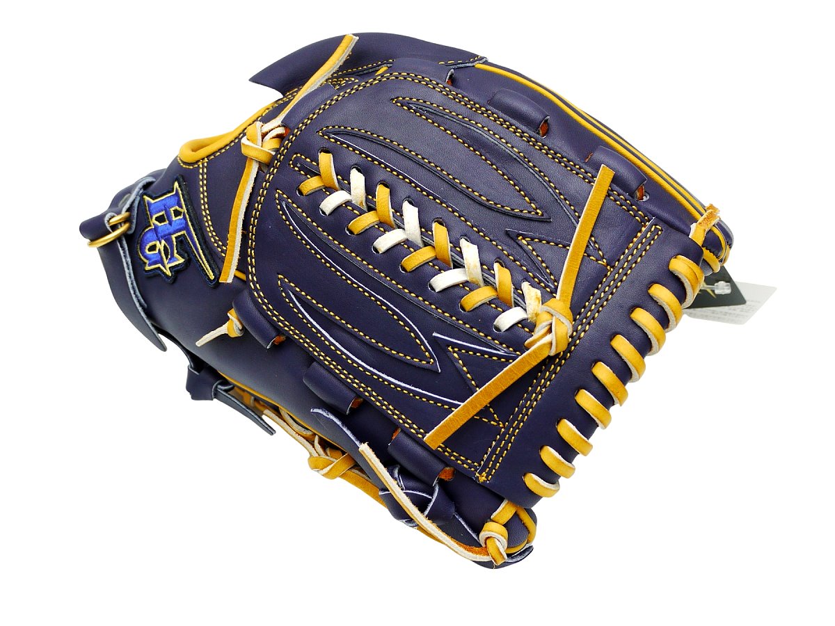 HI-GOLD Japan Shingoku Series 12 inch Pitcher Glove - Navy #2