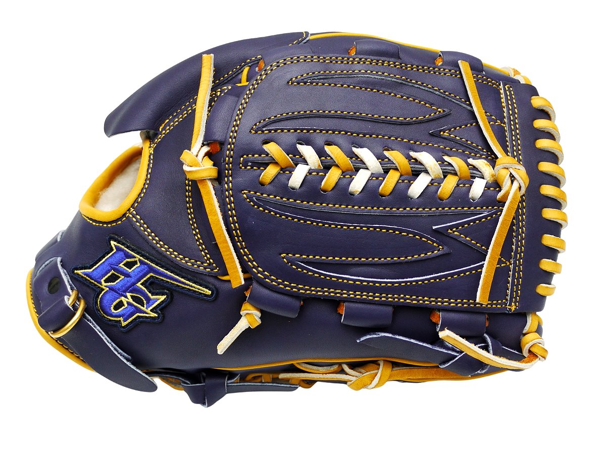 HI-GOLD Japan Shingoku Series 12 inch Pitcher Glove - Navy #4