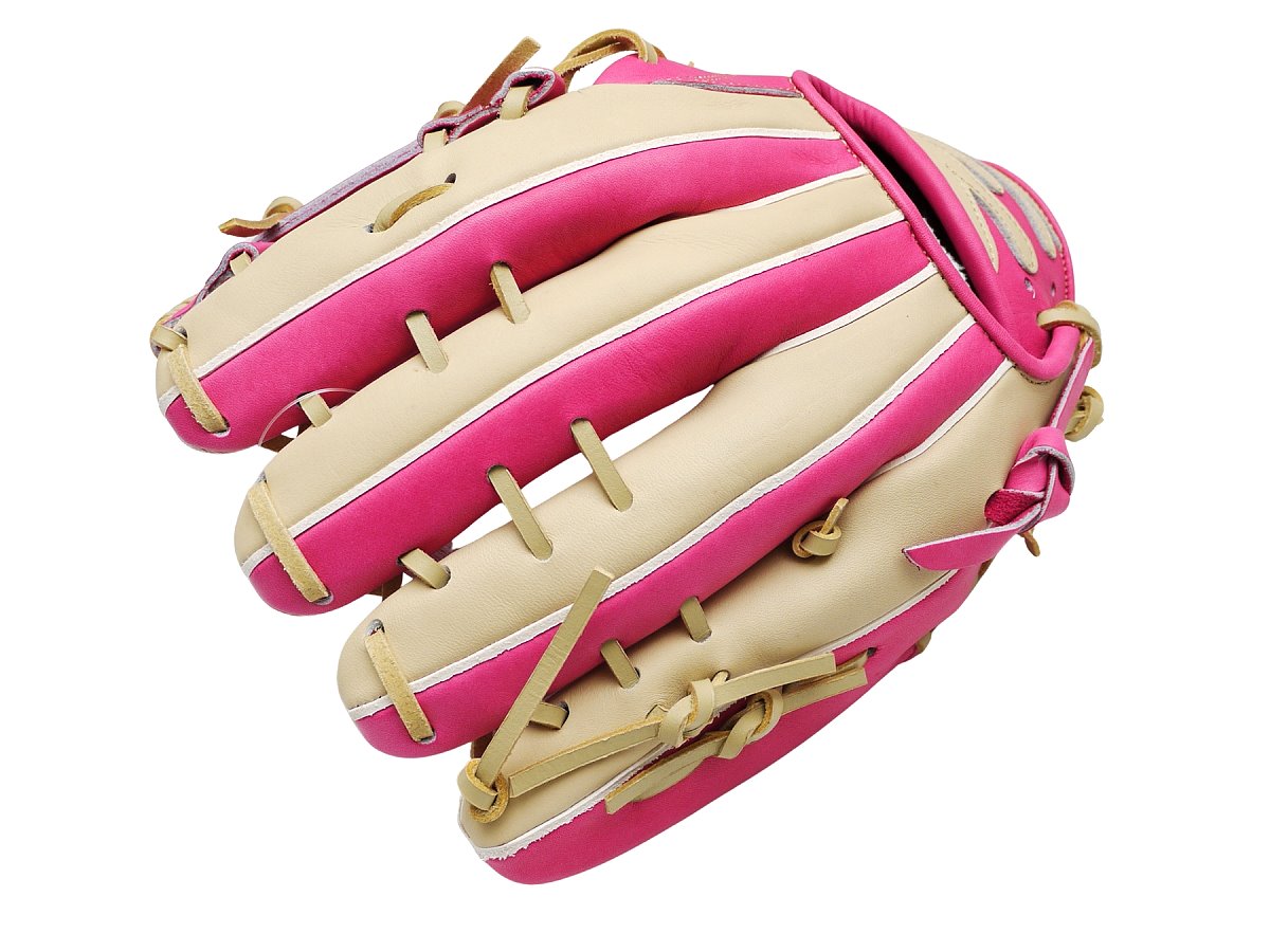 HI-GOLD Special Order 11.5 inch Infielder Glove - Beige/Pink