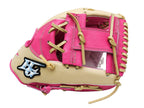 HI-GOLD Special Order 11.5 inch Infielder Glove - Beige/Pink