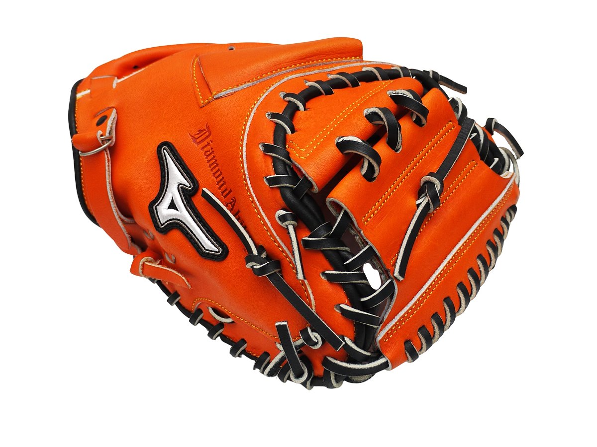 MIZUNO Diamond Ability 34 inch Catcher Mitt - Orange