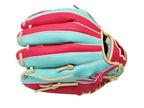 SSK Special Order 11.75 inch Infielder Glove - Lake Green/Hot Pink