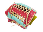 SSK Special Order 12.75 inch Outfielder Glove - Lake Green/Hot Pink