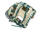 TWB Army Camo US Kip 11.5 inch Infielder Glove - Green/Camel #2