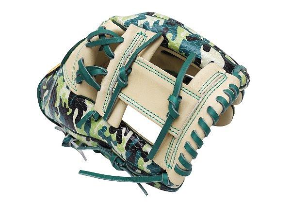 TWB Army Camo US Kip 11.5 inch Infielder Glove - Green/Camel #2