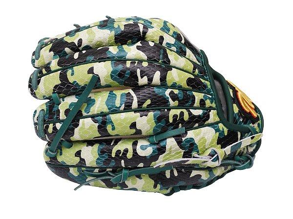 TWB Army Camo US Kip 11.5 inch Infielder Glove - Green/Camel #5