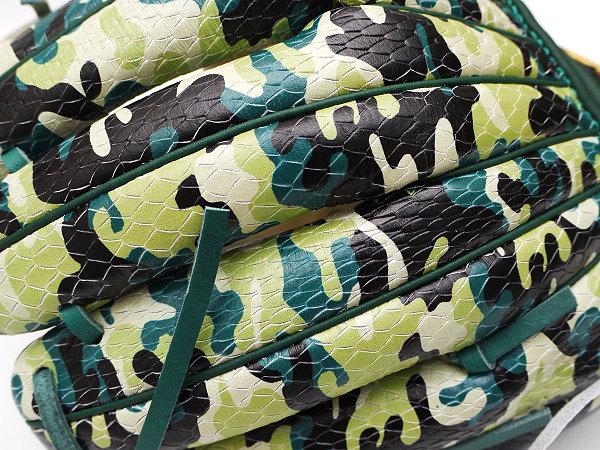 TWB Army Camo US Kip 11.5 inch Infielder Glove - Green/Camel #8