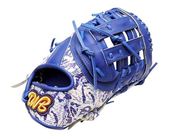 TWB Navy Camo US Kip 12.5 inch First Base Mitt #1