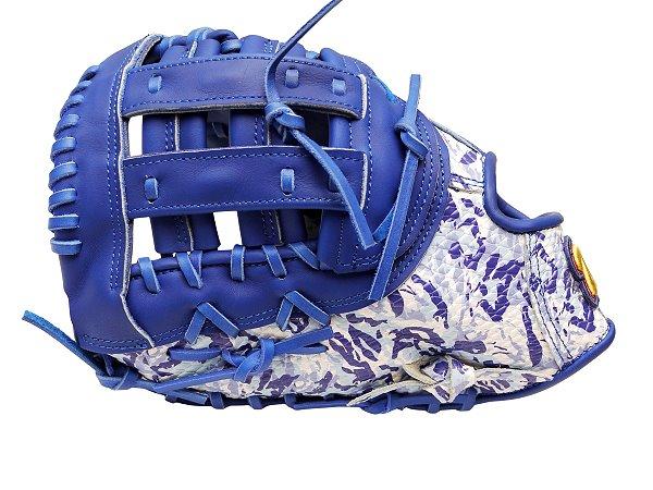 TWB Navy Camo US Kip 12.5 inch Left Hand Throw First Base Mitt #4